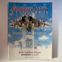 Cleveland National Air Show 1995 Program Aviation History
