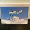 Beechcraft Model 23 Postcard Beech Aircraft Wichita 1963 Musketeer Mt. Rainier