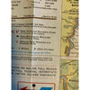 Texaco Delaware Maryland Virginia West Virginia Travel Vintage 1971 Road Map