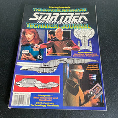 Star Trek The Next Generation Technical Journal Vintage 1992 Magazine ST:TNG