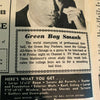 TV Week August 4 1967 ABC Green Bay Football Cleveland Plain Dealer Local Guide