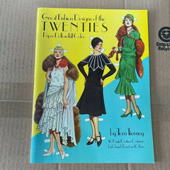 Great Fashion Designs of the Twenties Paper Doll Book NOS 1983 Vtg Tom Tierney