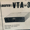 Narco VTA-3 VHF Transmitter Service Operation Manual Fort Washington PA 1957