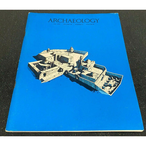 Archaeology Magazine July 1973 Samos Azerbaijan Greece Canada Iran