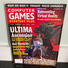 Computer Games Strategy Plus August 1998 magazine PC gaming