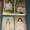 Shackman Antique Doll Jig-Saw Puzzles Vintage 60s 70s NOS Set of 4 Made in Japan