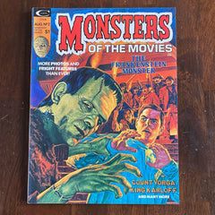 Monsters of the Movies #2 1974 magazine Frankenstein Count Yorga Boris Karloff