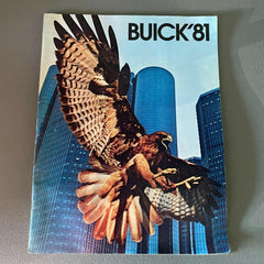 Buick 1981 Car Sales Brochure 76-page Catalog Skylark Riviera LeSabre Century