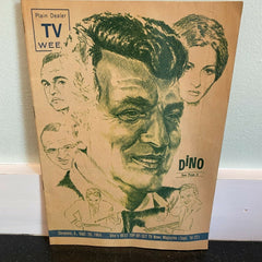 TV Week September 16 1966 Dean Martin Show Cleveland Plain Dealer Local Guide