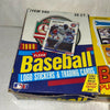 Baseball Card Wax Pack Box Lot 1988 Fleer Topps Big 3rd Series 1988 1989 Donruss