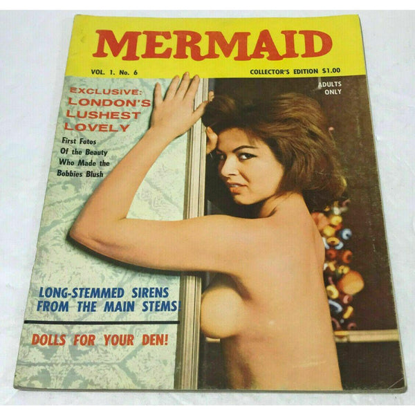 Mermaid Magazine Vol 1 No 6 1963 Vintage Pinup Girlie Cheesecake