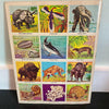 Golden Stamp Book of Animals of the Past Complete 1969 Vintage Dinosaurs