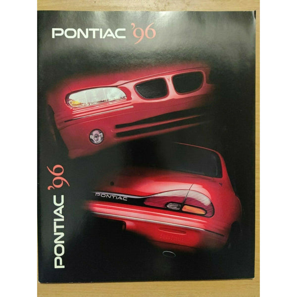 Pontiac 1996 Full Car Line Brochure Sunfire Firebird Grand Prix Vintage