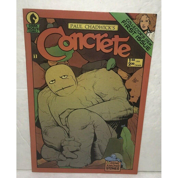 Paul Chadwick's Concrete #1 Dark Horse Comic Book March 1987