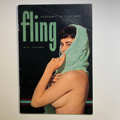 Fling 1959 #12 mens pin-up magazine