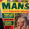 Man's Magazine February 1972 Vintage Men's Adventure Sleaze Sweats Corrupt Cops